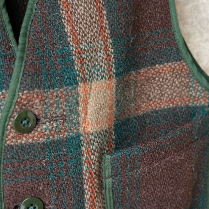 G&F Co._HUNTING JACKET_WOOL VEST_PLAID