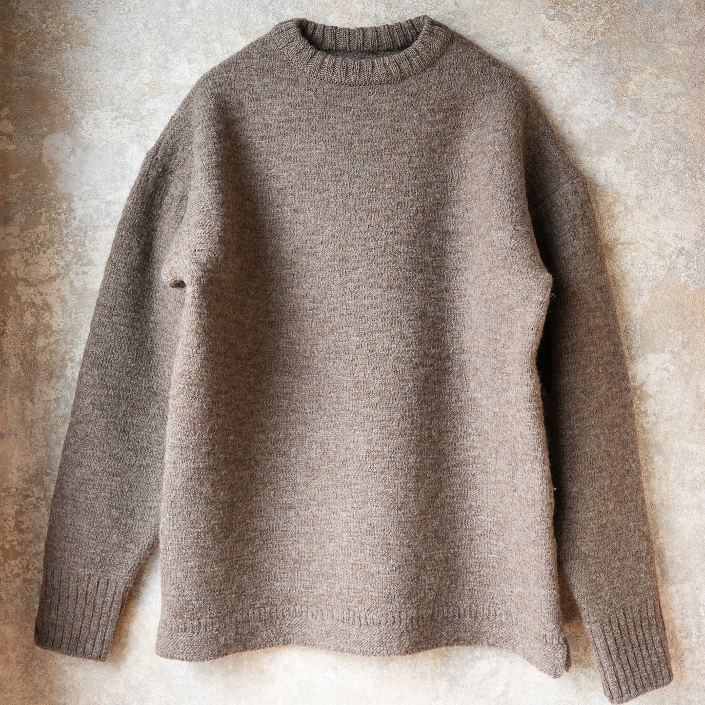 PREQUEL_K1001 Fisherman's Sweater (Brown) フィッシャーマンズ セーター (ブラウン)