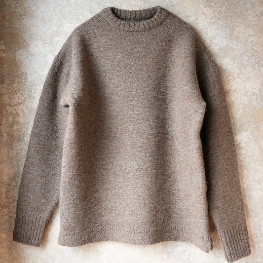 PREQUEL_K1001 Fisherman's Sweater (Brown) フィッシャーマンズ セーター (ブラウン)