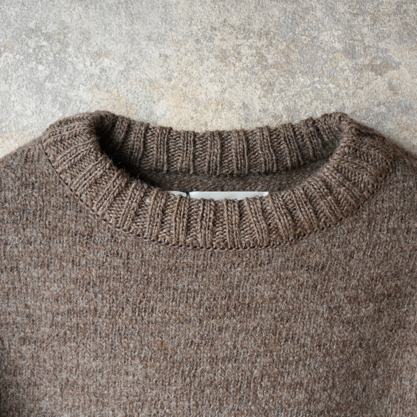 PREQUEL_K1001 Fisherman's Sweater (Brown) フィッシャーマンズ セーター (ブラウン)