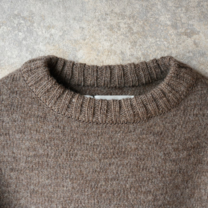 PREQUEL_K1001 Fisherman's Sweater (Brown) フィッシャーマンズ セーター (ブラウン)