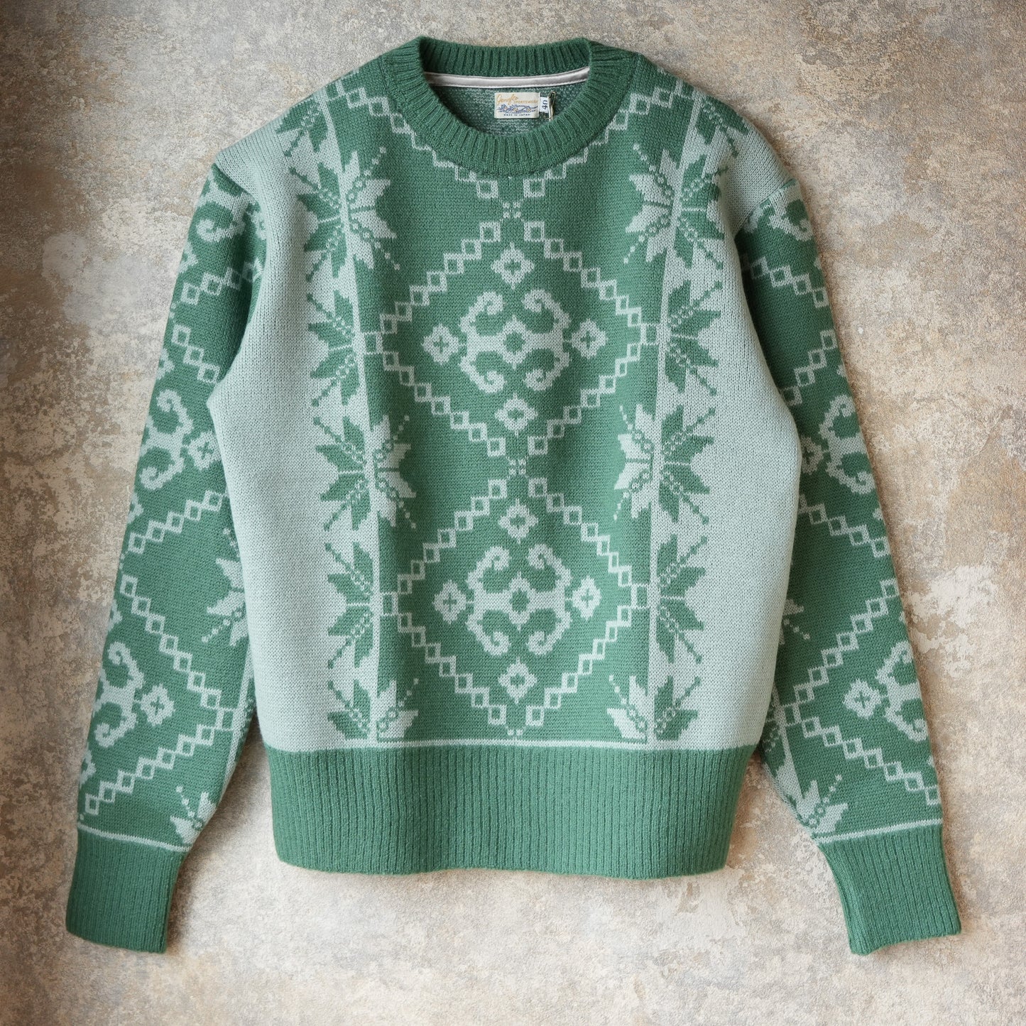 G&F Co._JACQUARD KNIT_GREEN