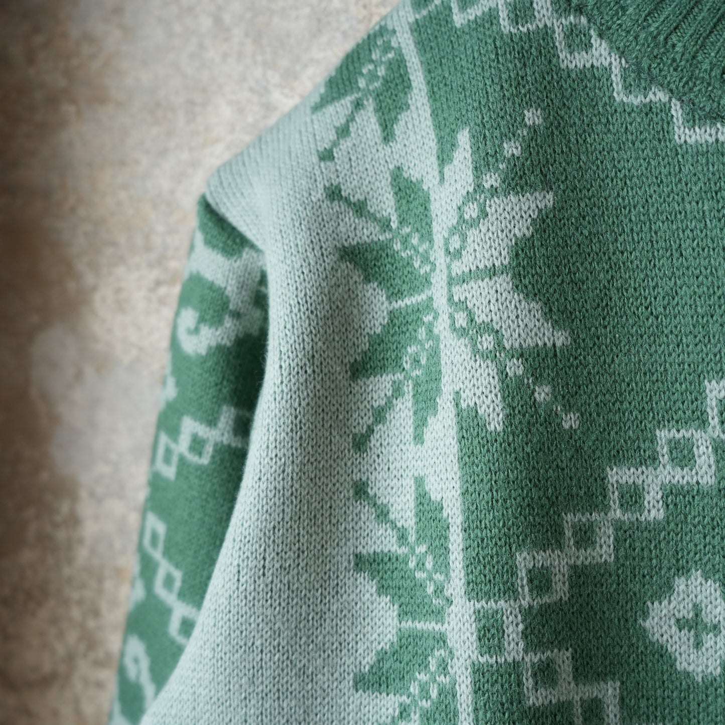 G&F Co._JACQUARD KNIT_GREEN