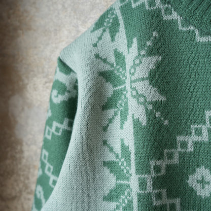 G&F Co._JACQUARD KNIT_GREEN