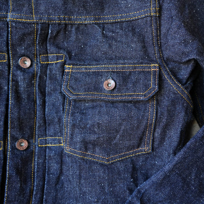 SAMURAIJEANS_S556VX_Zero+ Type 1 Denim Jacket with T-BACK spec
