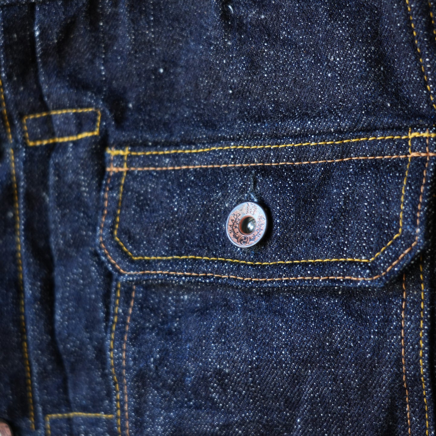 SAMURAIJEANS_S556VX_Zero+ Type 1 Denim Jacket with T-BACK spec