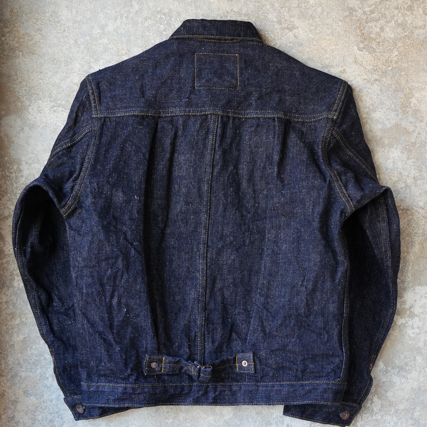 SAMURAIJEANS_S556VX_Zero+ Type 1 Denim Jacket with T-BACK spec