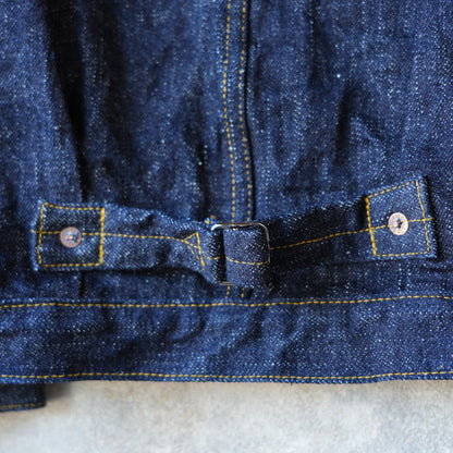 SAMURAIJEANS_S556VX_Zero+ Type 1 Denim Jacket with T-BACK spec