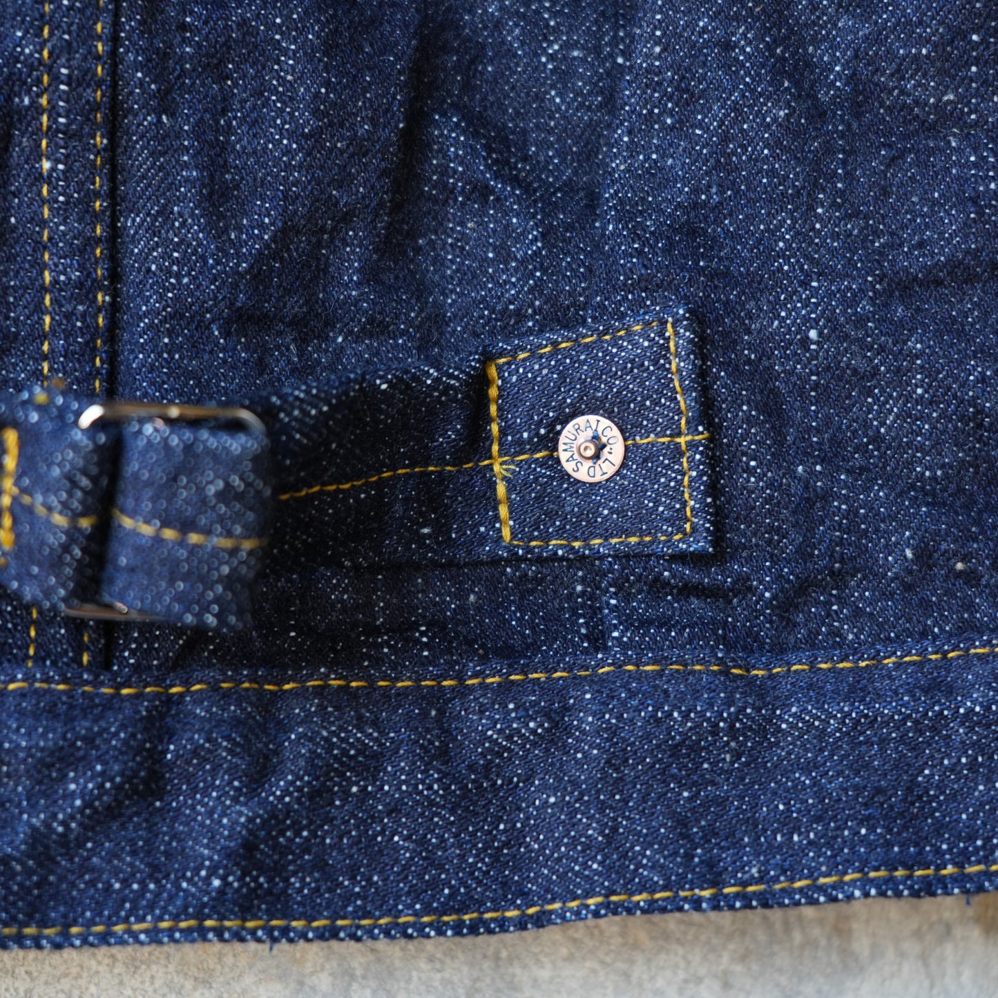 SAMURAIJEANS_S556VX_Zero+ Type 1 Denim Jacket with T-BACK spec