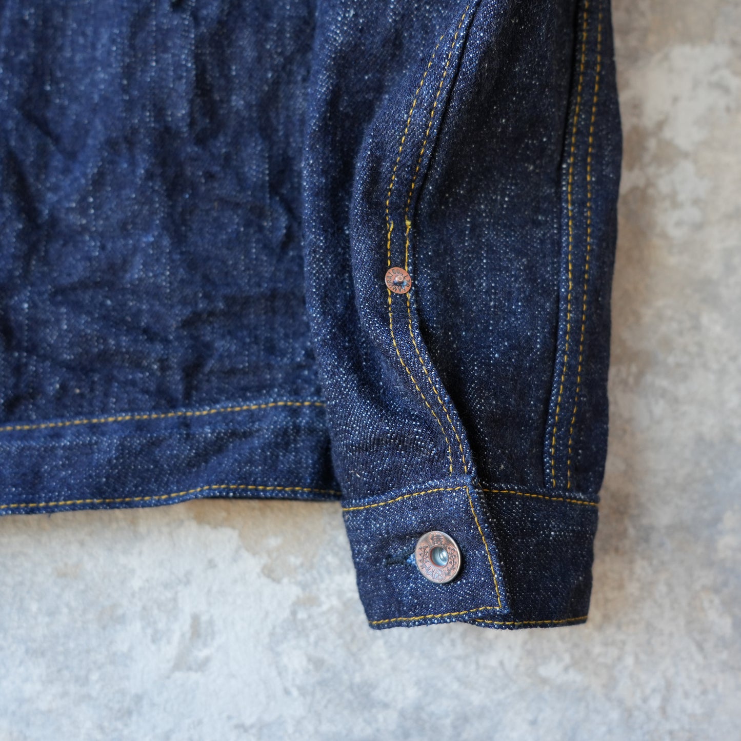 SAMURAIJEANS_S556VX_Zero+ Type 1 Denim Jacket with T-BACK spec