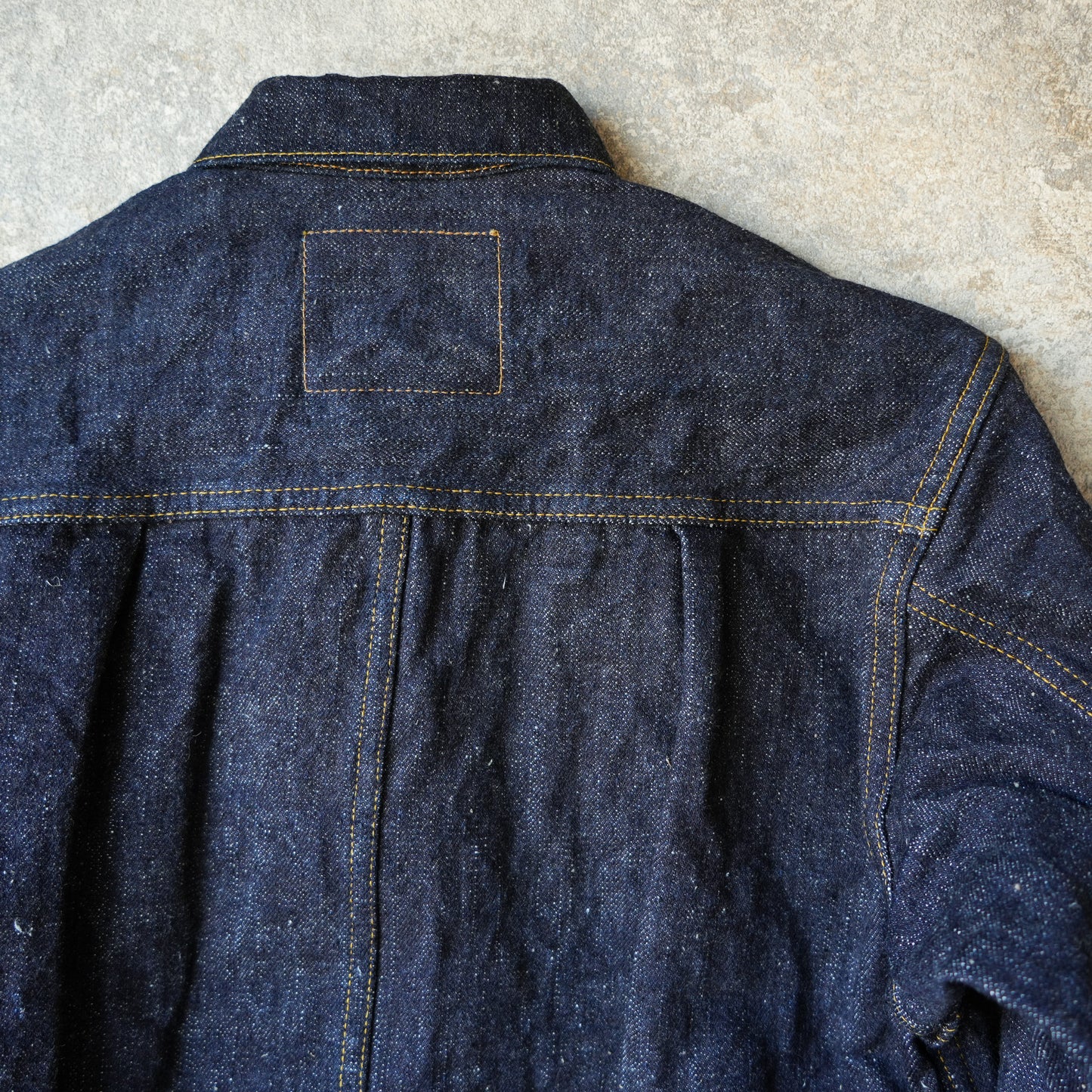 SAMURAIJEANS_S556VX_Zero+ Type 1 Denim Jacket with T-BACK spec