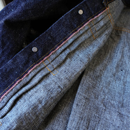 SAMURAIJEANS_S556VX_Zero+ Type 1 Denim Jacket with T-BACK spec