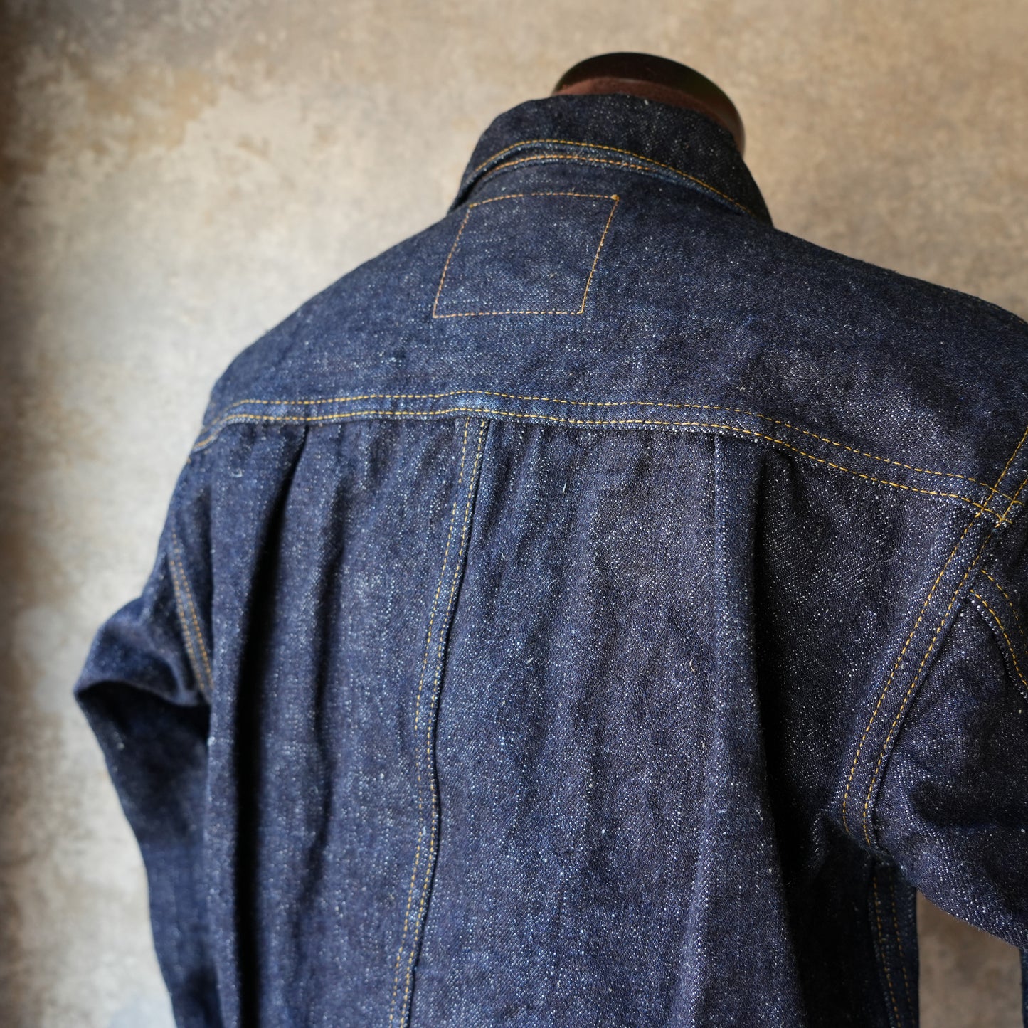 SAMURAIJEANS_S556VX_Zero+ Type 1 Denim Jacket with T-BACK spec
