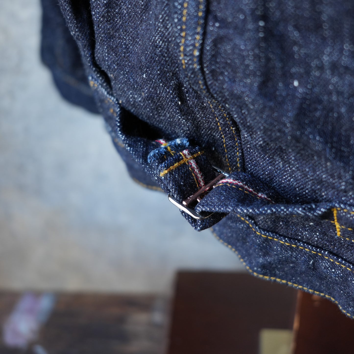 SAMURAIJEANS_S556VX_Zero+ Type 1 Denim Jacket with T-BACK spec