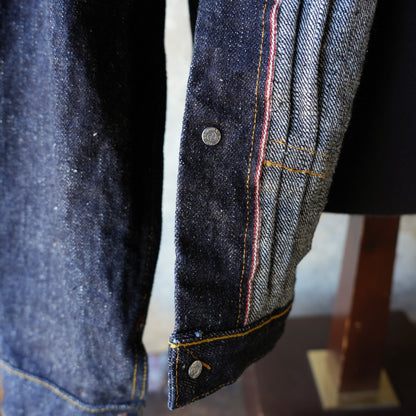 SAMURAIJEANS_S556VX_Zero+ Type 1 Denim Jacket with T-BACK spec