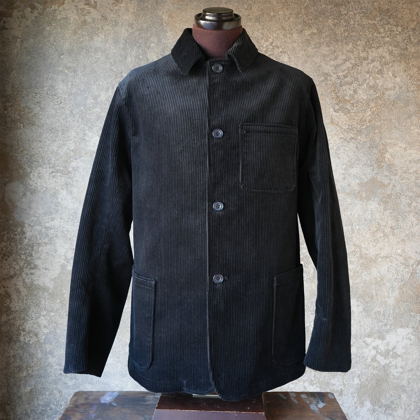 WORKERS WORKERS Jacket Heavy Corduroy, Black