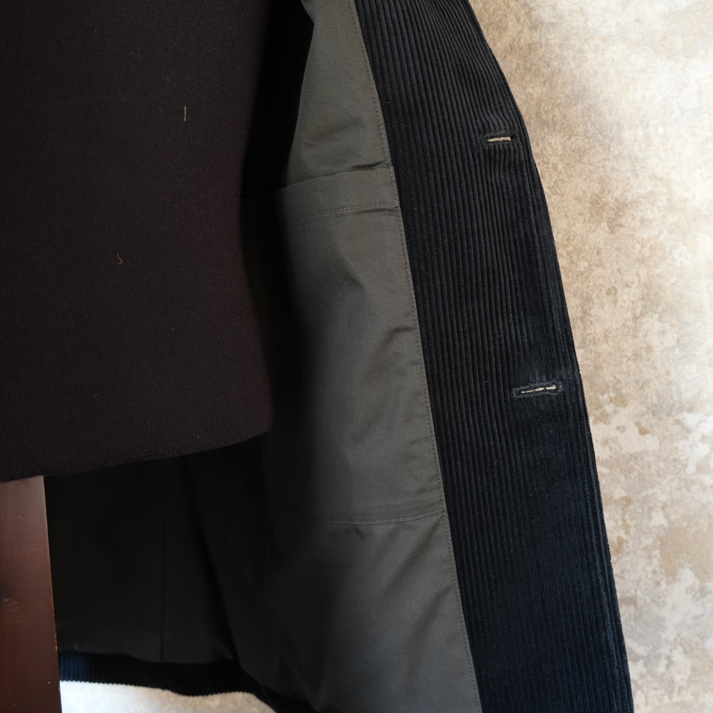 WORKERS WORKERS Jacket Heavy Corduroy, Black