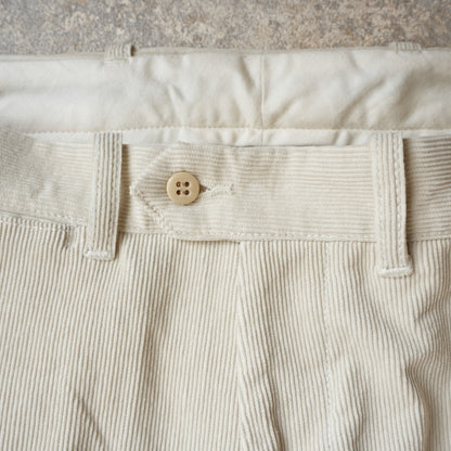 G&F Co._CORDUROY TROUSERS_OFF WHITE