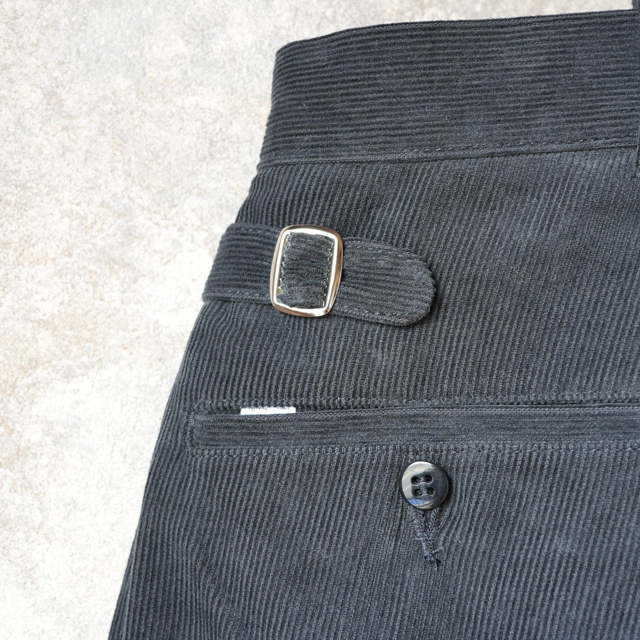 G&F Co._CORDUROY TROUSERS_INK BLACK – JeansShopSpiral