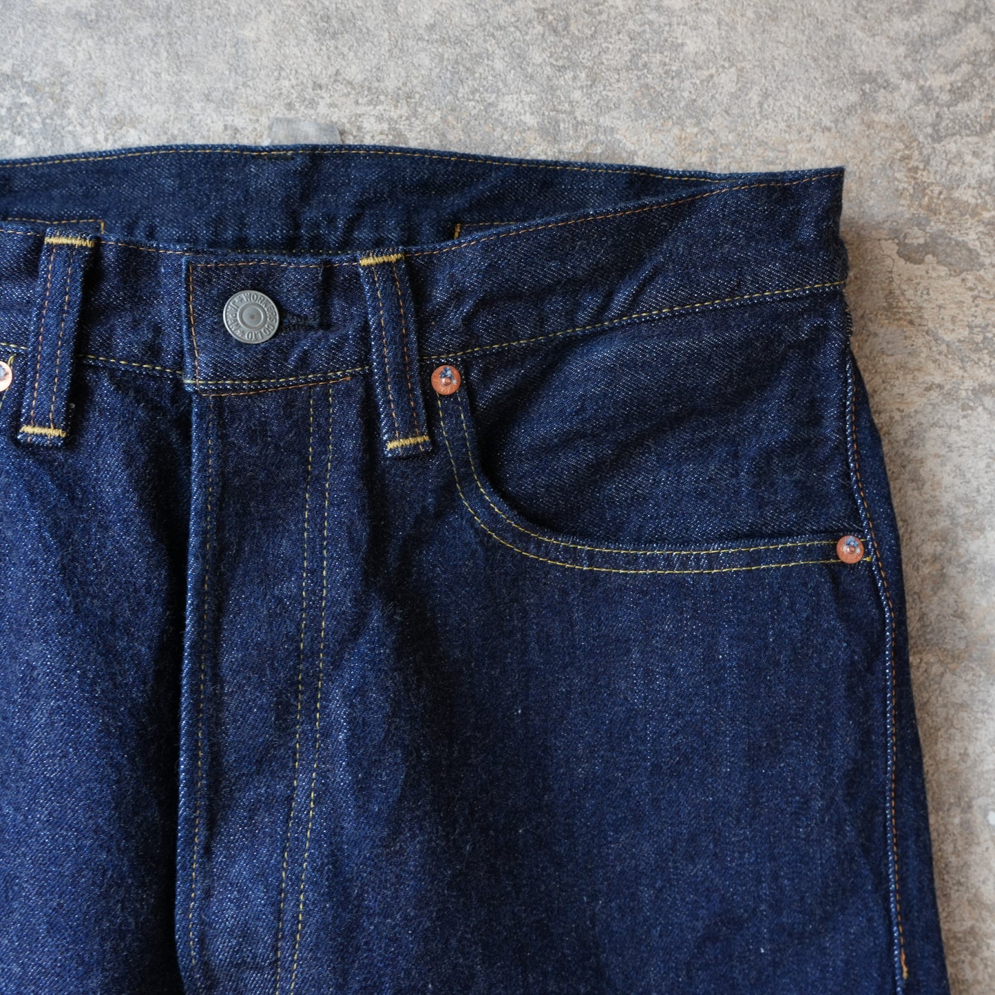 WORKERS_37 801XH_Crotch Rivet_White Selvedge