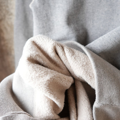 DELUXEWARE_S101-00_FLAT.SEAM PLAIN_杢GRAY BEIGE