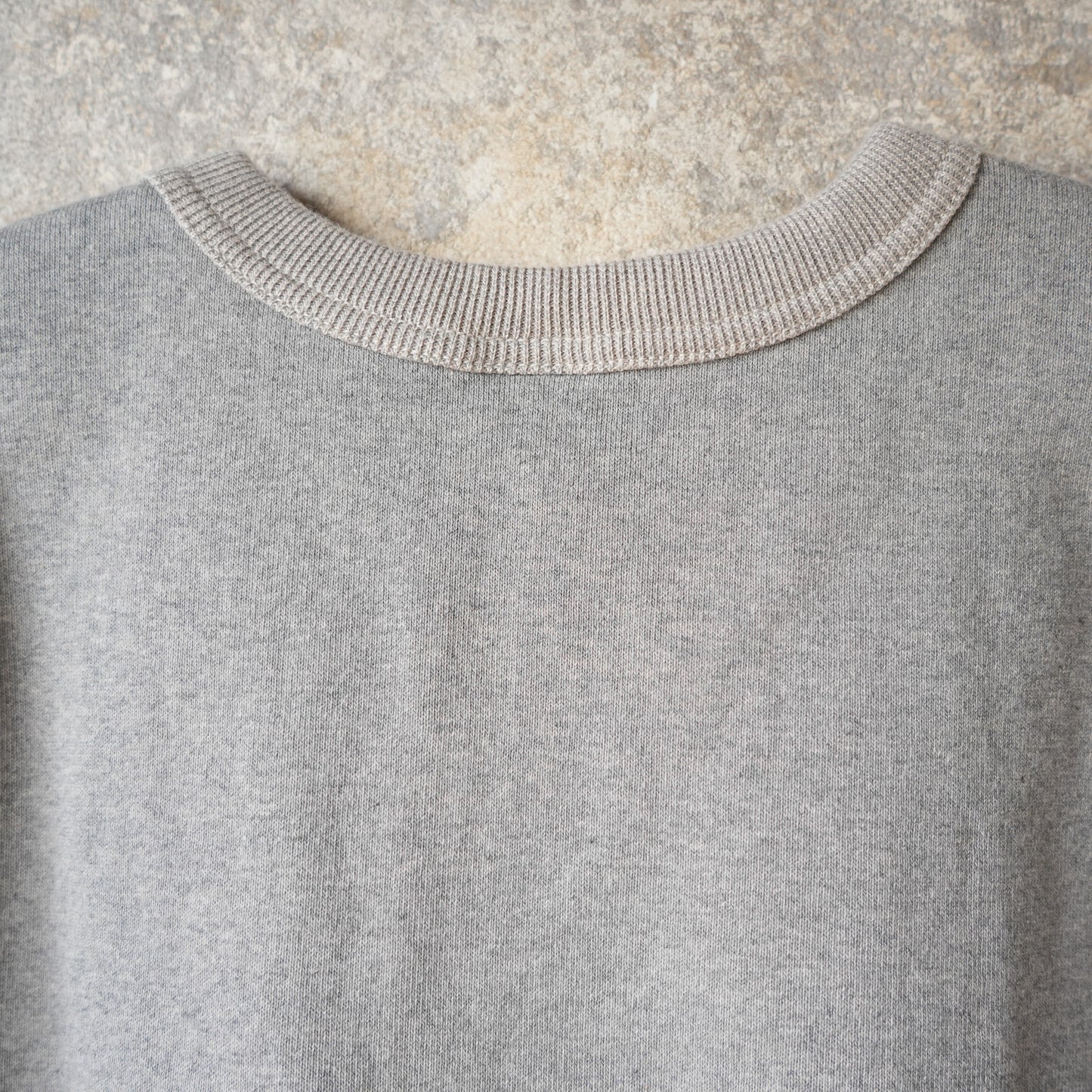 DELUXEWARE_S101-00_FLAT.SEAM PLAIN_杢GRAY BEIGE