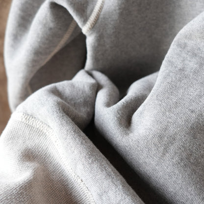 DELUXEWARE_S101-00_FLAT.SEAM PLAIN_杢GRAY BEIGE