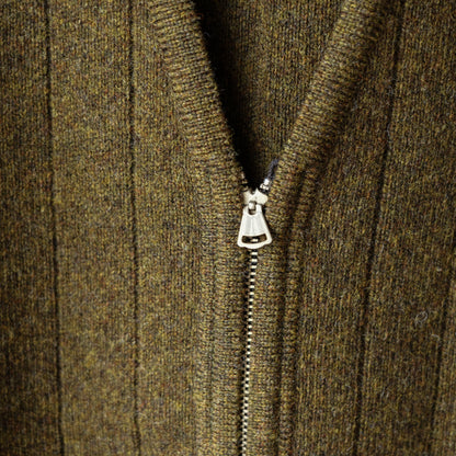 ORGUEIL_OR-9107_Ribbed Knit Cardigan_Brown