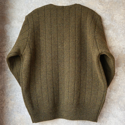 ORGUEIL_OR-9107_Ribbed Knit Cardigan_Brown