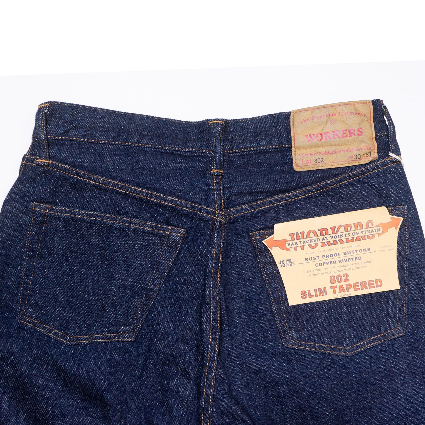 WORKERS_Lot 802 Slim Tapered Jeans