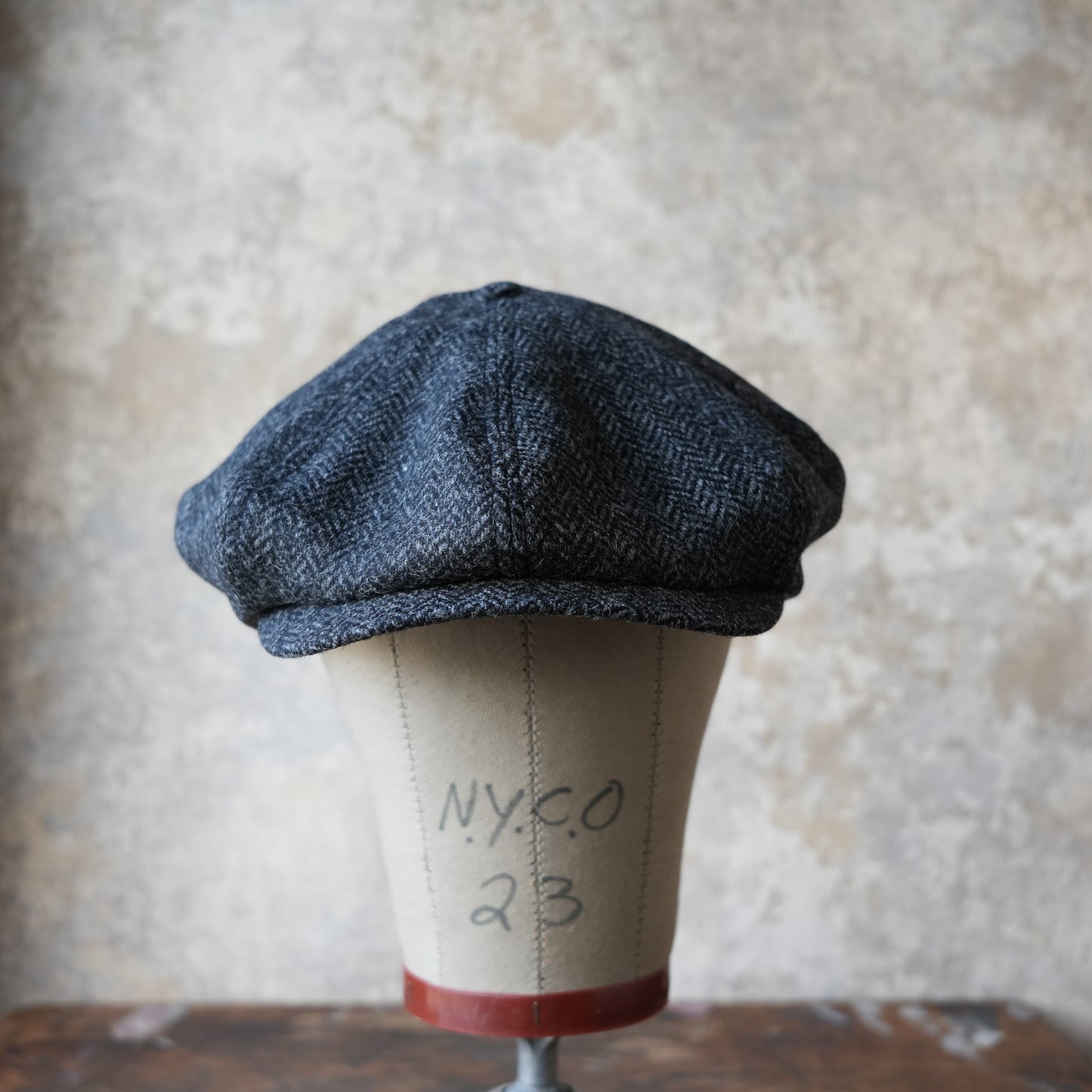 THE H.W.DOG&CO_D-01088_PEAKY CAP - Gray