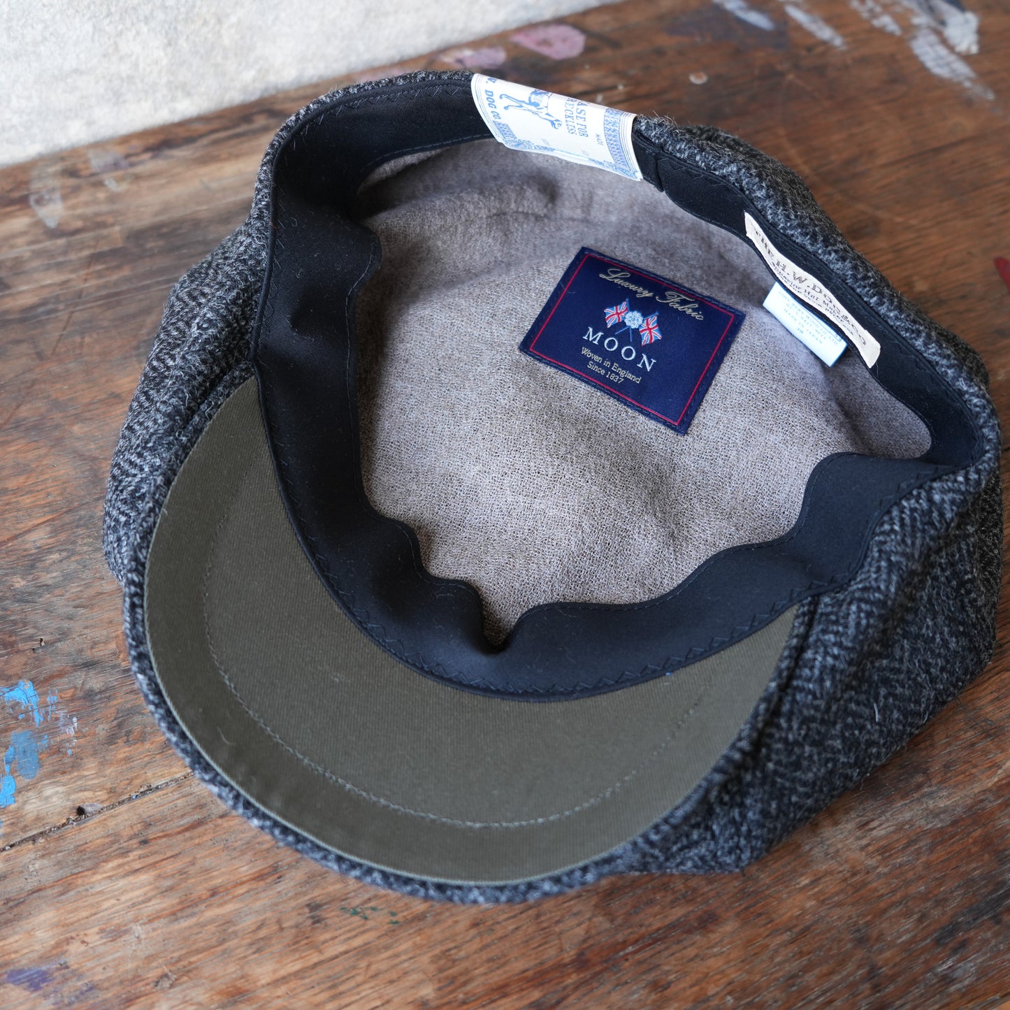 THE H.W.DOG&CO_D-01088_PEAKY CAP - Gray