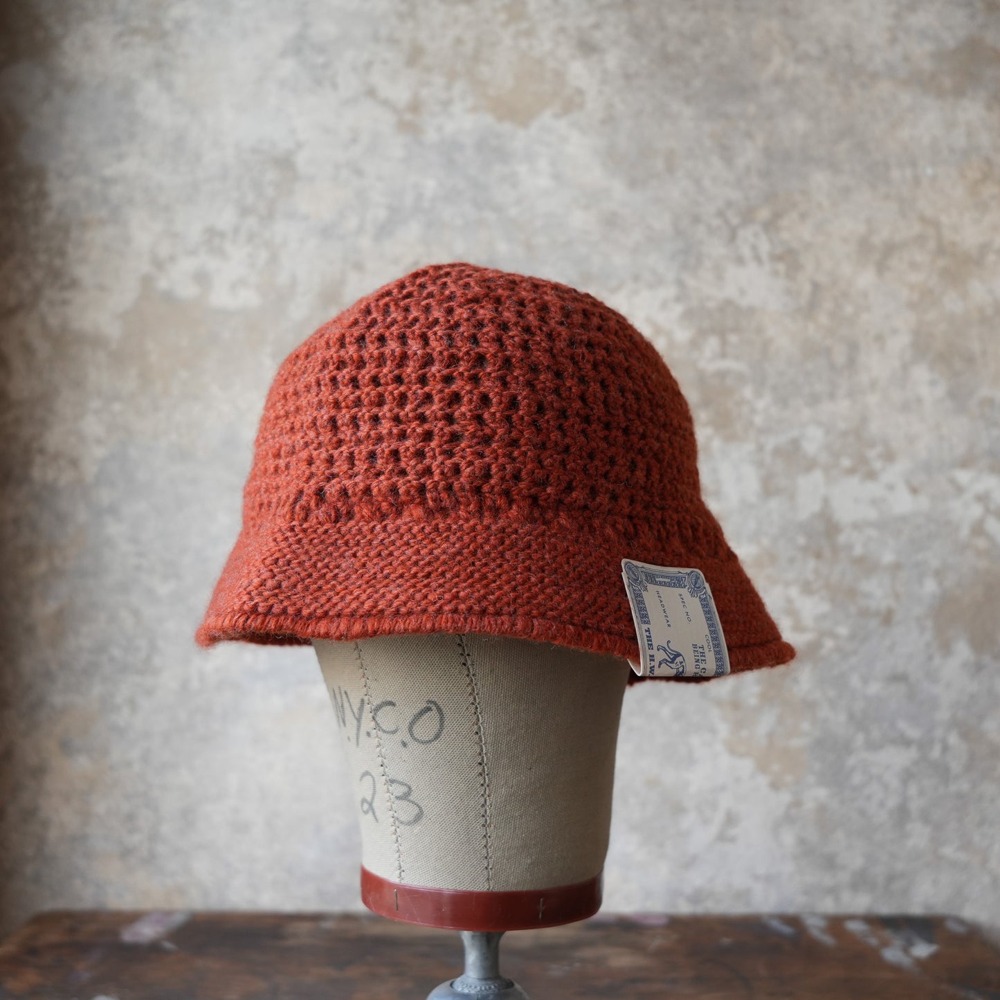 THE H.W.DOG&CO_D-01101_KNIT HAT - Orange