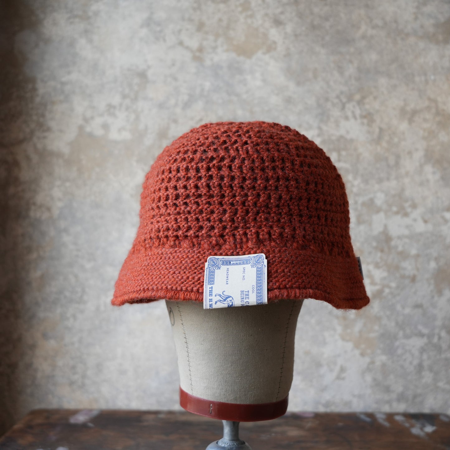 THE H.W.DOG&CO_D-01101_KNIT HAT - Orange