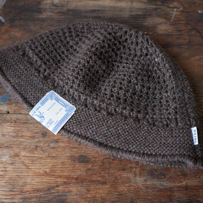 THE H.W.DOG&CO_D-01101_KNIT HAT -  Brown