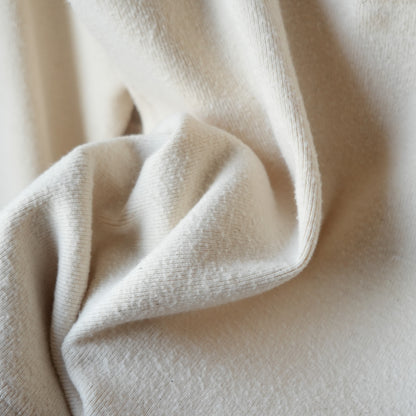 PREQUEL_C1008 Henley Cotton Rib L/S T-Shirt (Natural) ヘンリーロングTシャツ (ナチュラル)