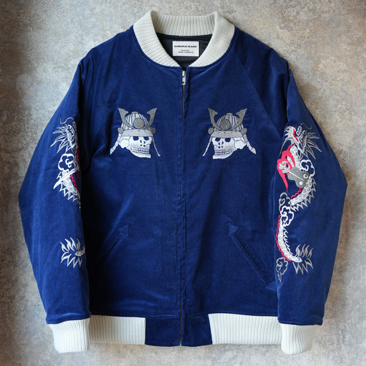 SAMURAIJEANS_SJSK25_Velveteen "Sukajan" Souvenir Jacket