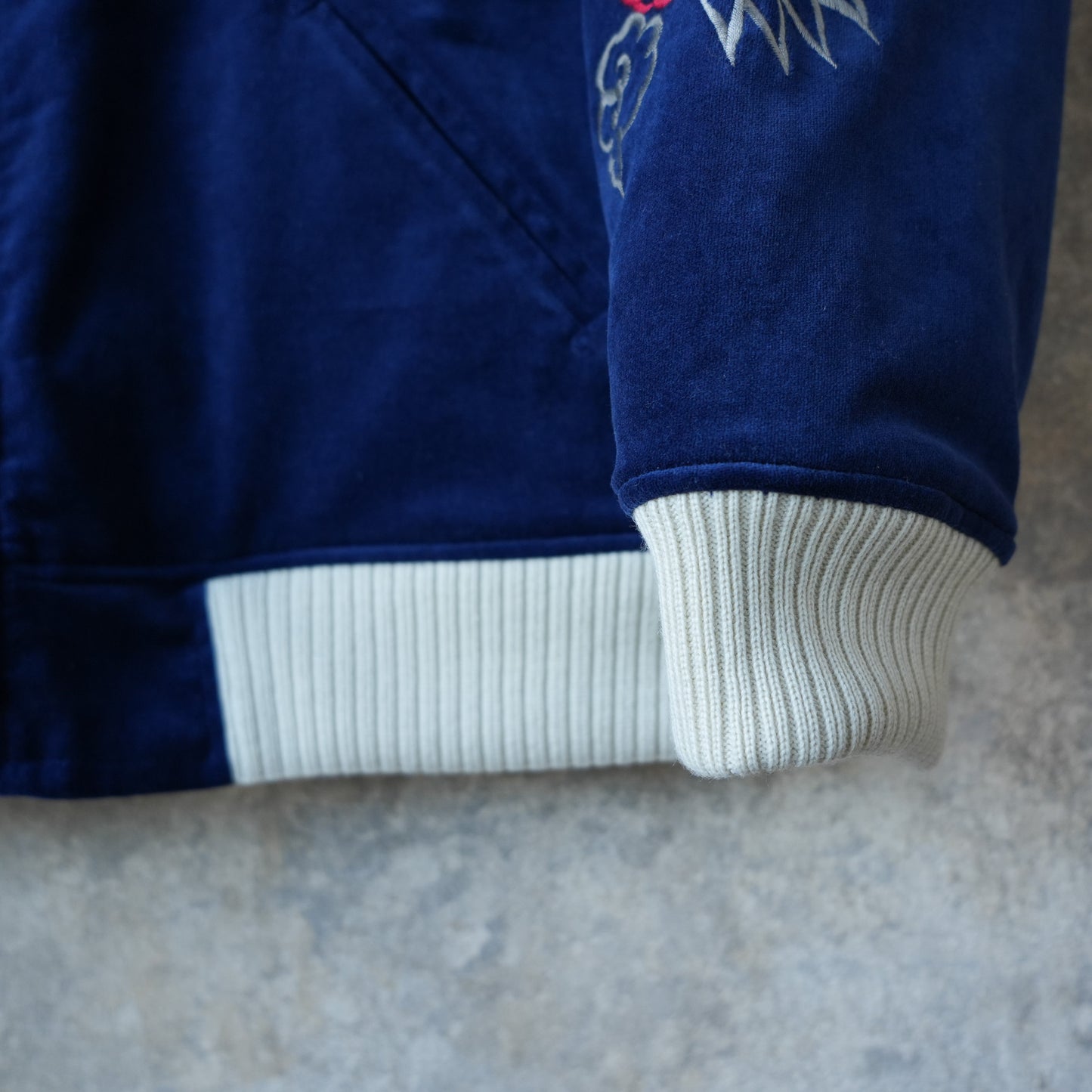 SAMURAIJEANS_SJSK25_Velveteen "Sukajan" Souvenir Jacket