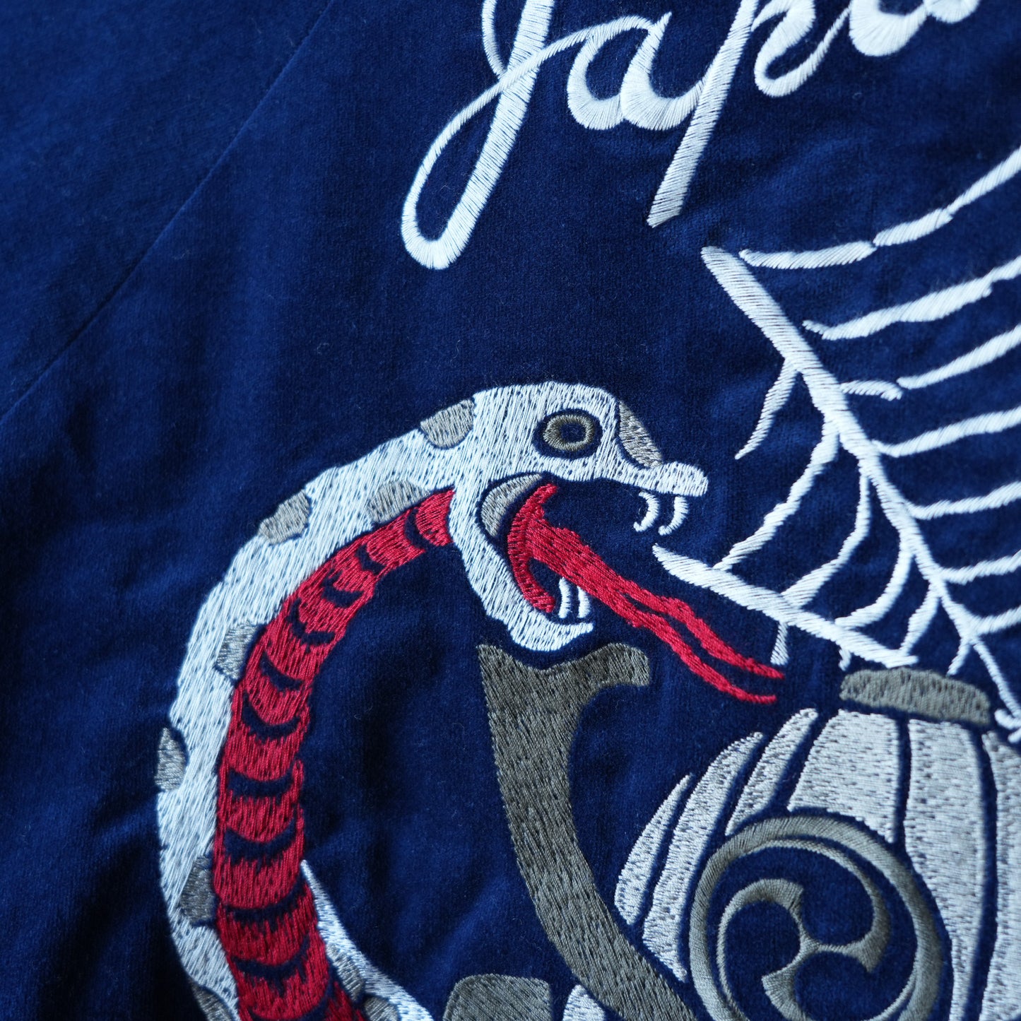 SAMURAIJEANS_SJSK25_Velveteen "Sukajan" Souvenir Jacket