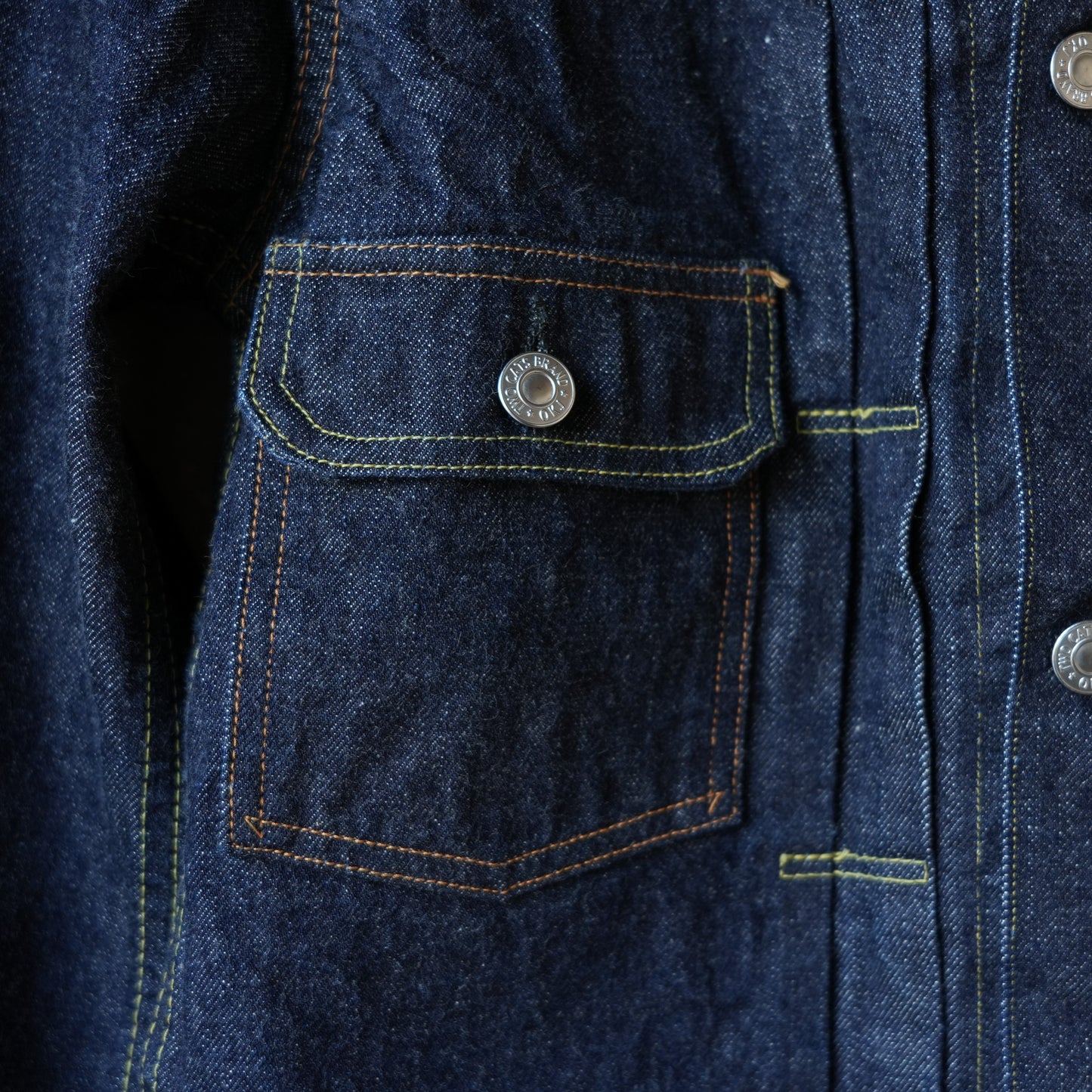 TCB jeans_50'S Jean Jacket_Indigo tab