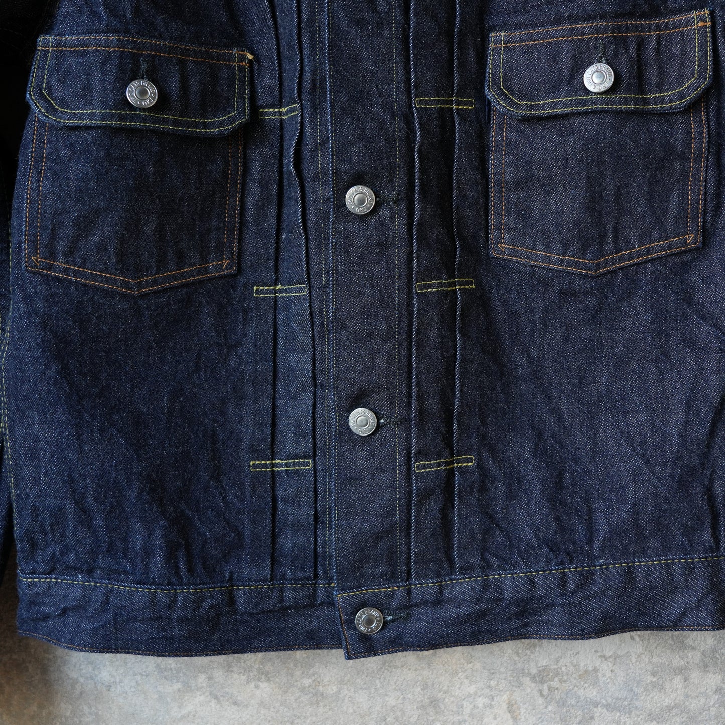 TCB jeans_50'S Jean Jacket_Indigo tab