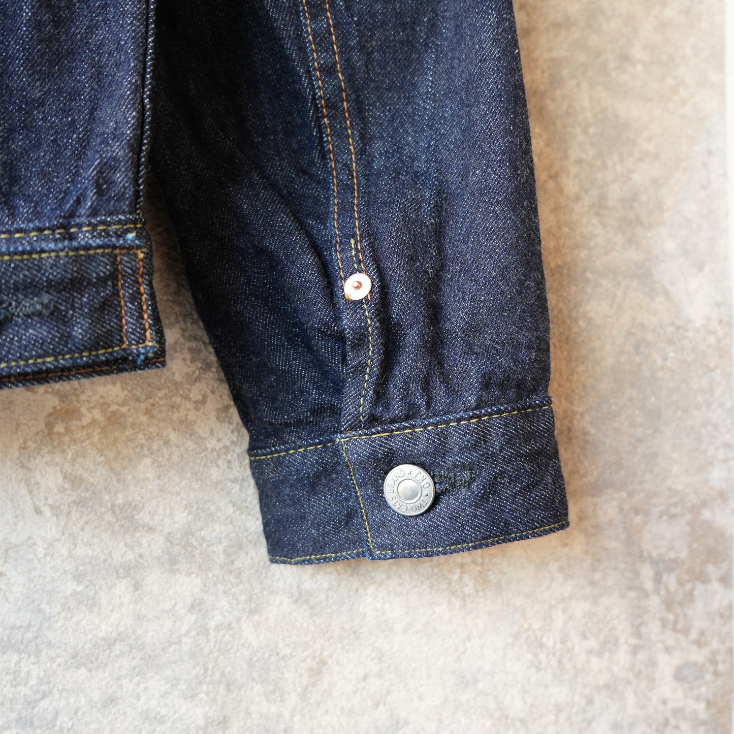 TCB jeans_50'S Jean Jacket_Indigo tab