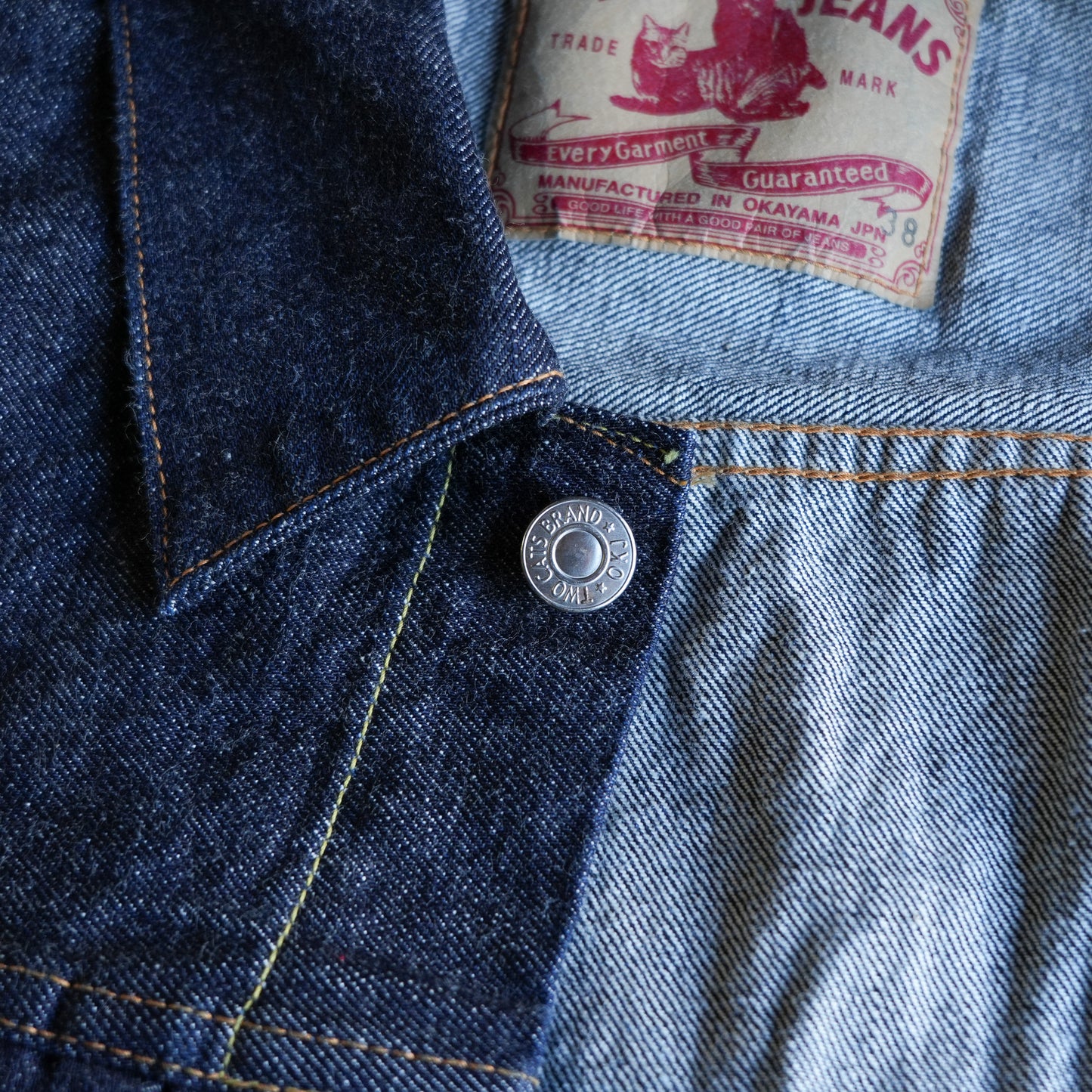 TCB jeans_50'S Jean Jacket_Indigo tab