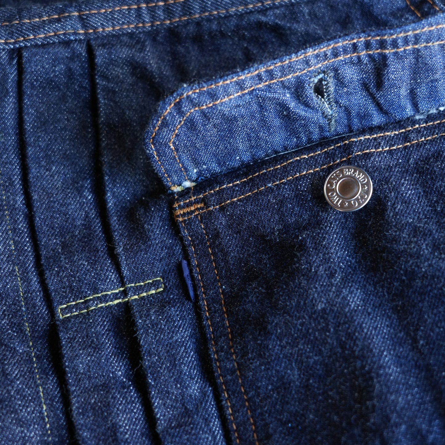 TCB jeans_50'S Jean Jacket_Indigo tab