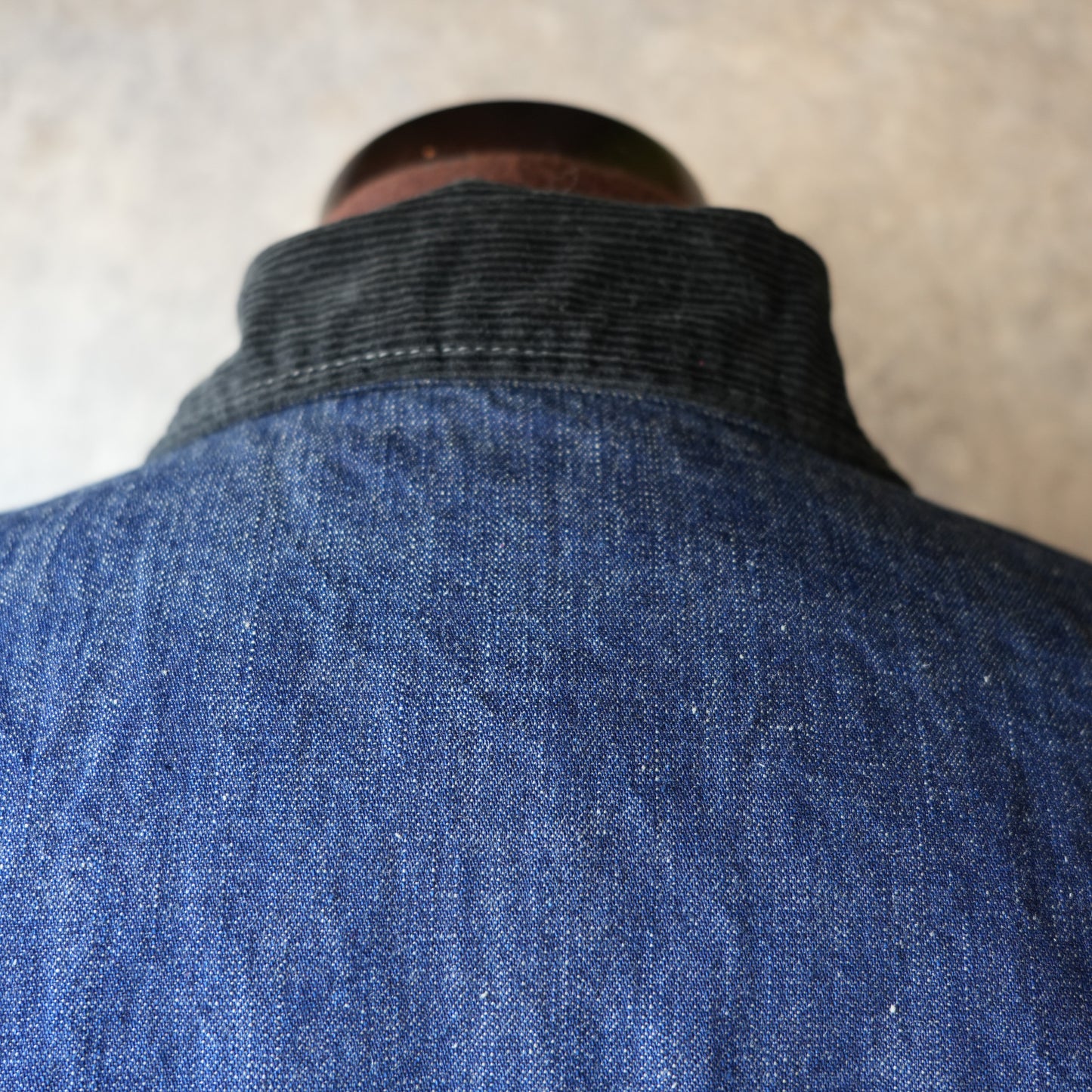 WORKERS_Blanket Lined Engineer Jacket_10 oz Black Back Denim