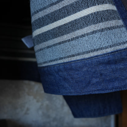 WORKERS_Blanket Lined Engineer Jacket_10 oz Black Back Denim