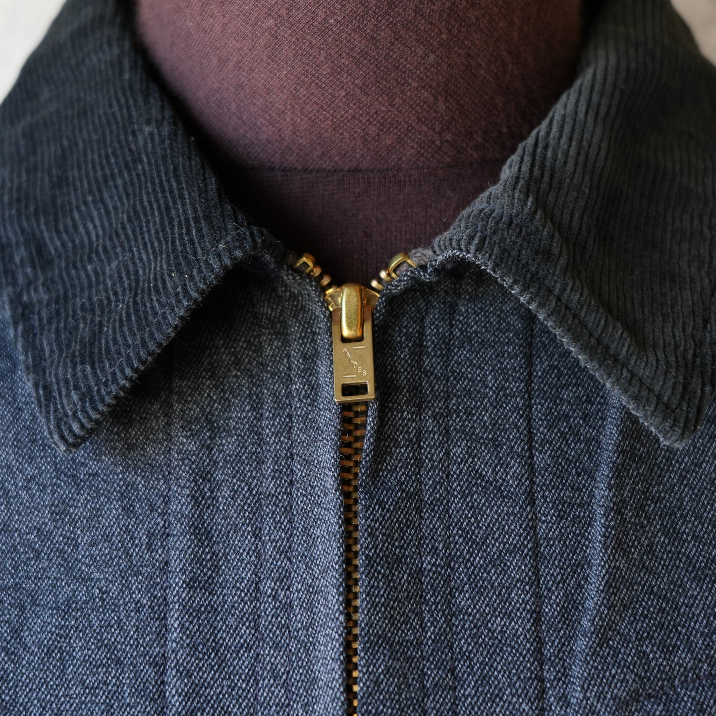 WORKERS_Blanket Lined Engineer Jacket, Wool Cotton Covert Cloth 