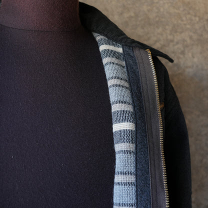 WORKERS_Blanket Lined Engineer Jacket, Wool Cotton Covert Cloth 
