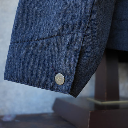 WORKERS_Blanket Lined Engineer Jacket, Wool Cotton Covert Cloth 
