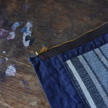 WORKERS_Blanket Lined Engineer Jacket_10 oz Black Back Denim